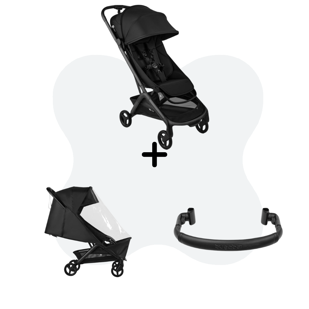 Bugaboo Butterfly 2 Black - Heritage Black - Essential Bundle