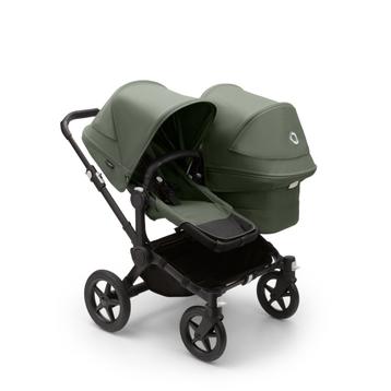 Bugaboo-Donkey-5-Duo-Black-Forest-Green-Forest-Green