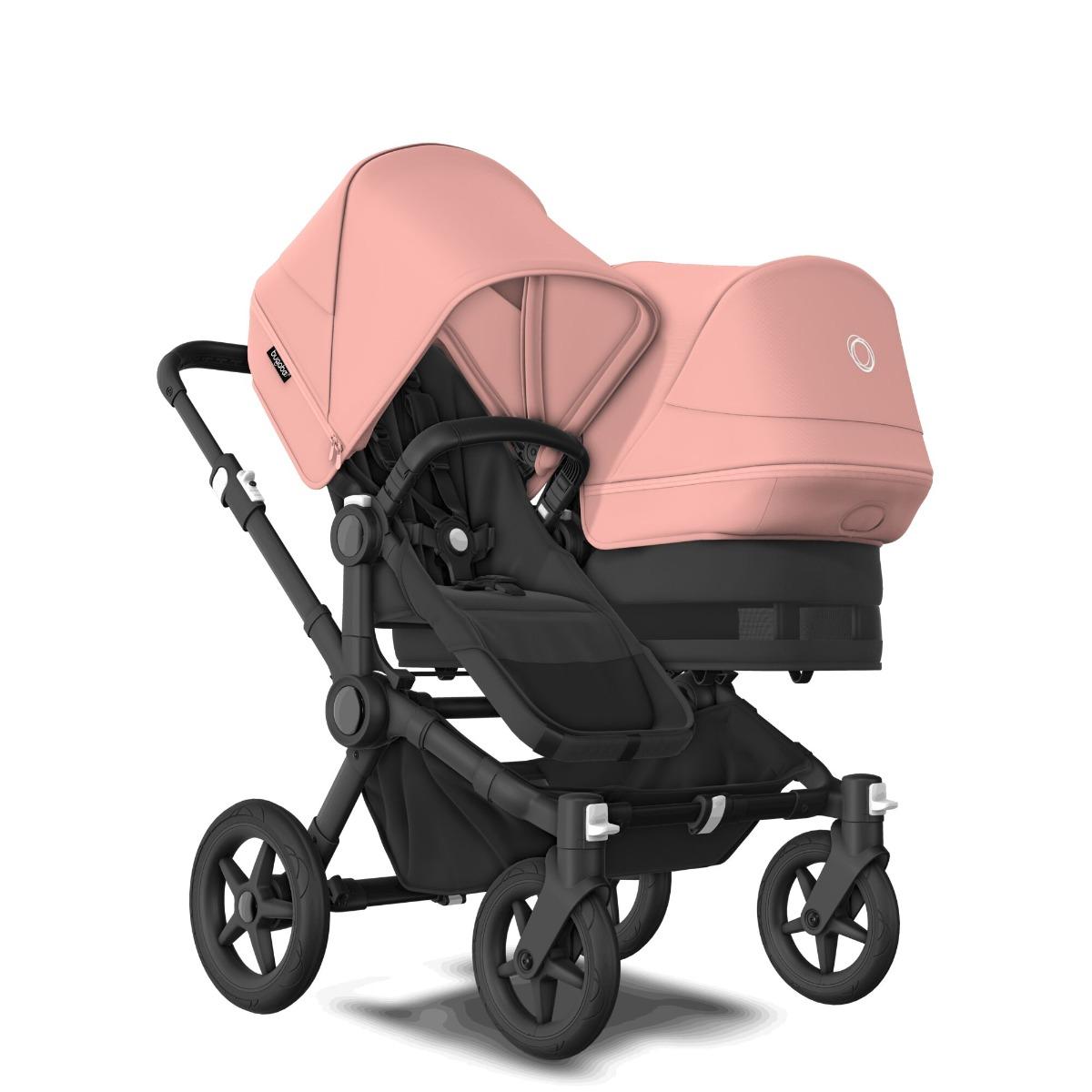 bugaboo-donkey-5-duo-black-midnight-black-morning-pink