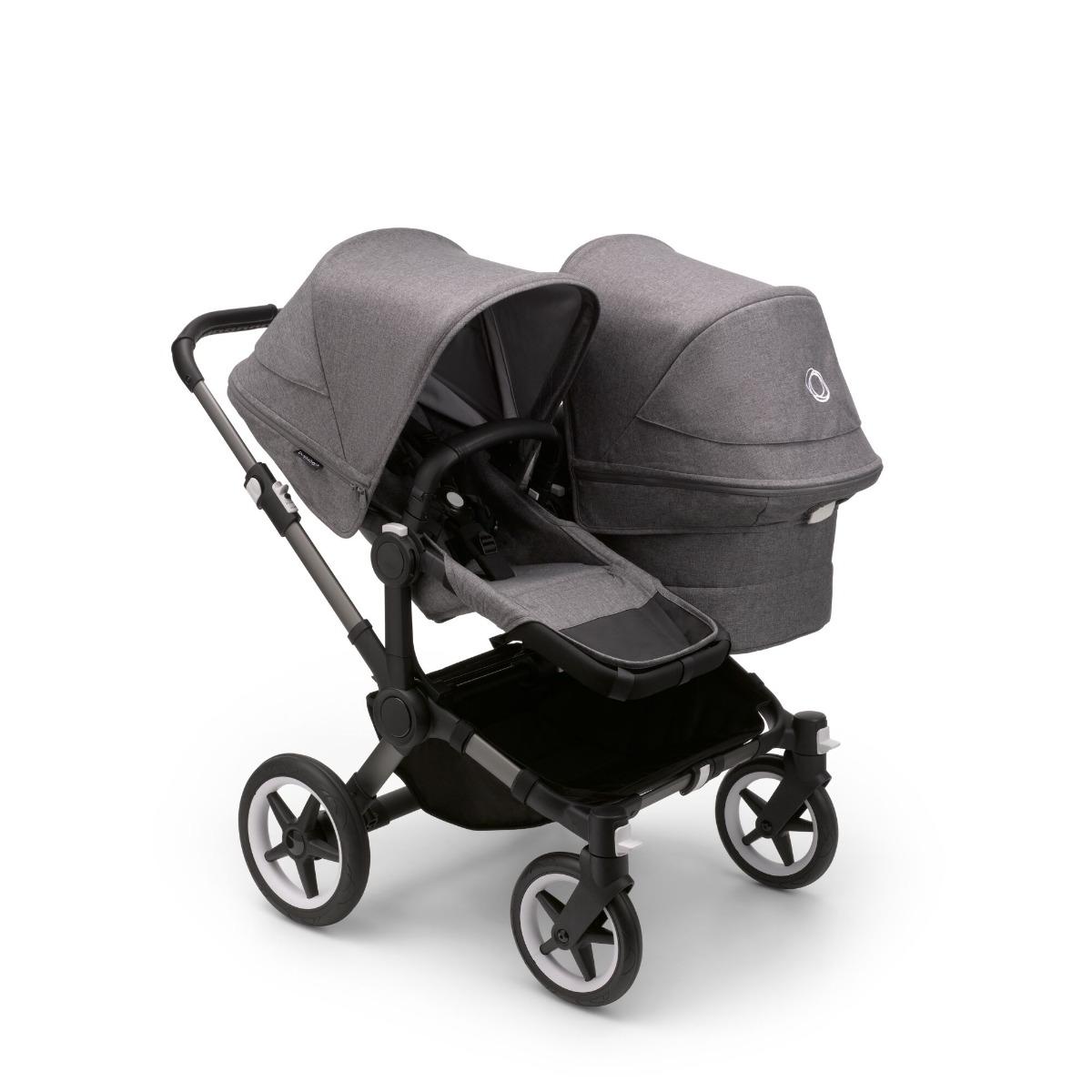 Bugaboo-Donkey-5-Duo-Graphite-Grey-Melange-Grey-Melange