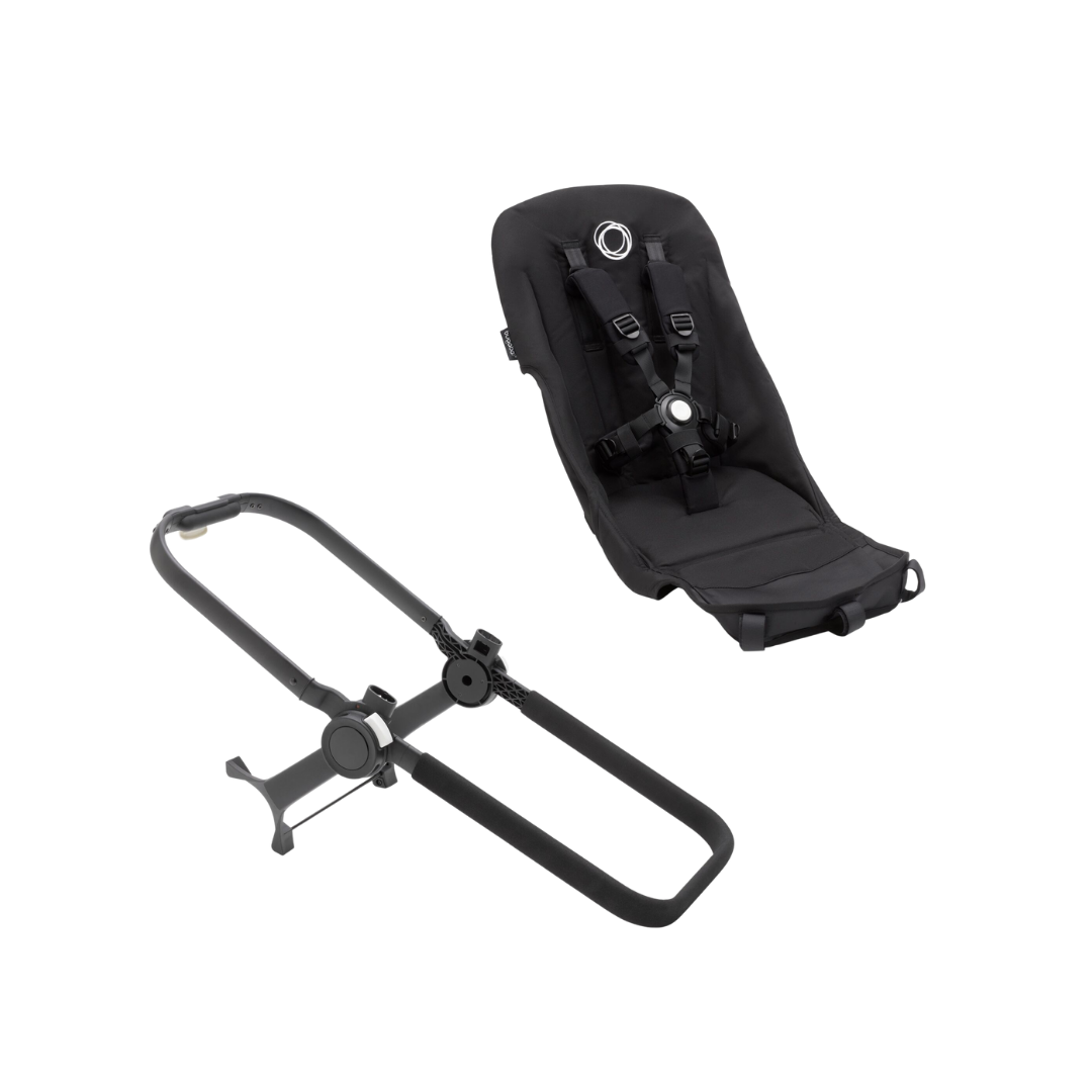 Bugaboo Donkey 5 Duo Extension set Midnight Black