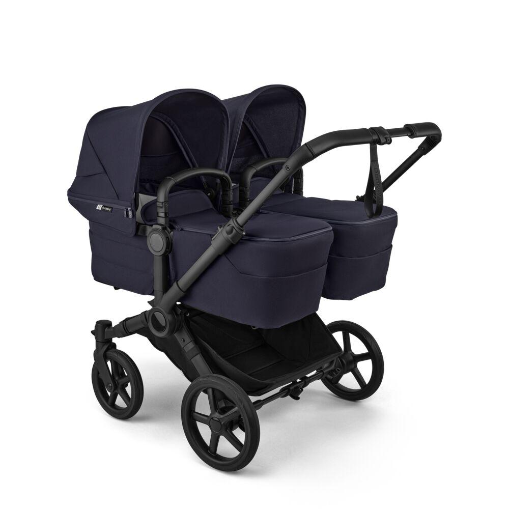 Bugaboo Donkey 6 Twin Black - Deep Indigo Blue