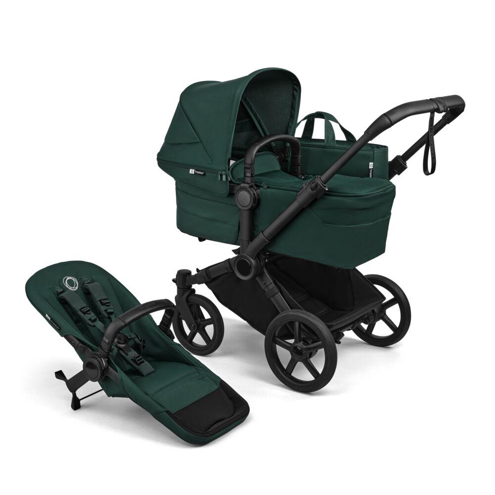 Bugaboo Donkey 6 Mono Black - Fern Green