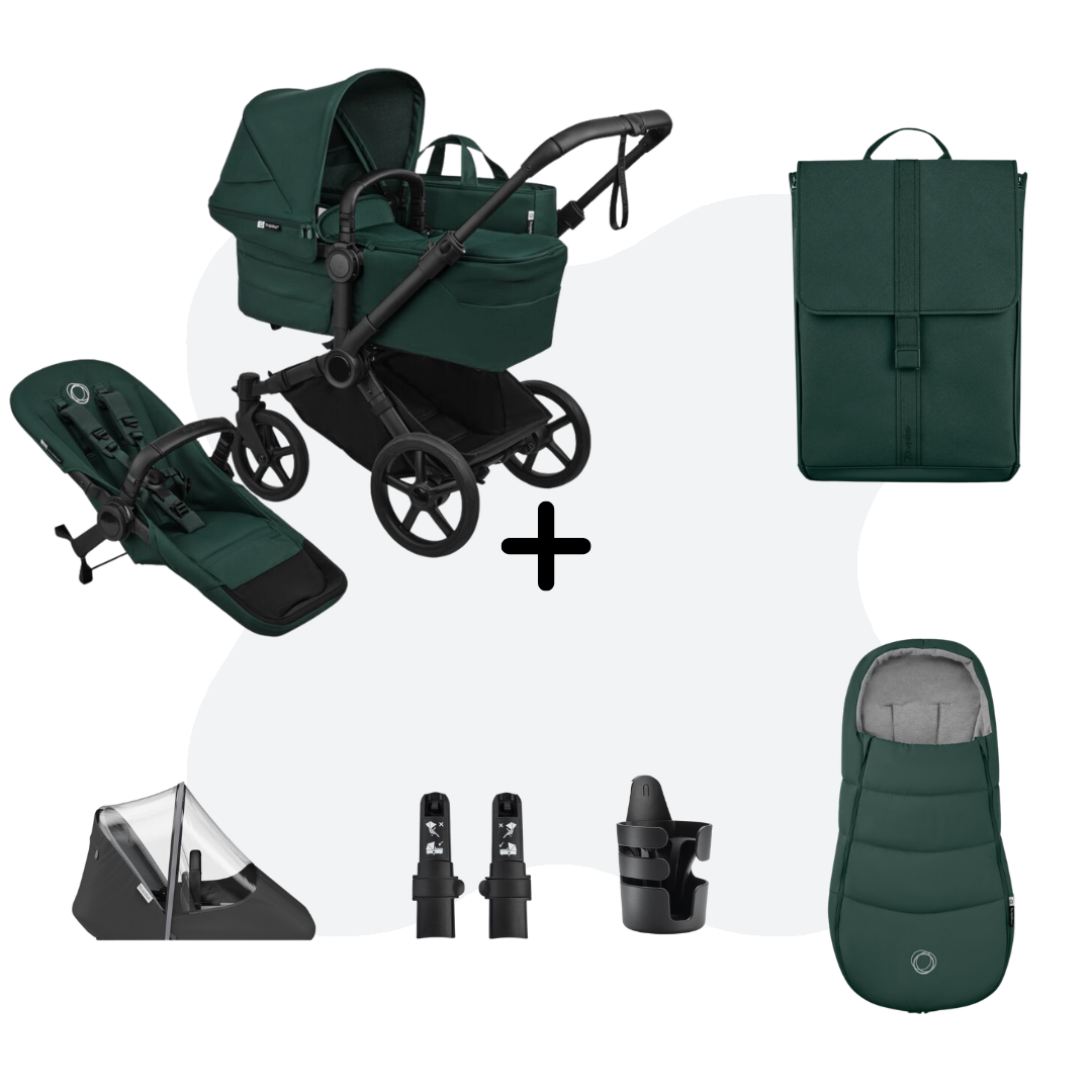 Bugaboo Donkey 6 Single Essentiële bundel Fern Green