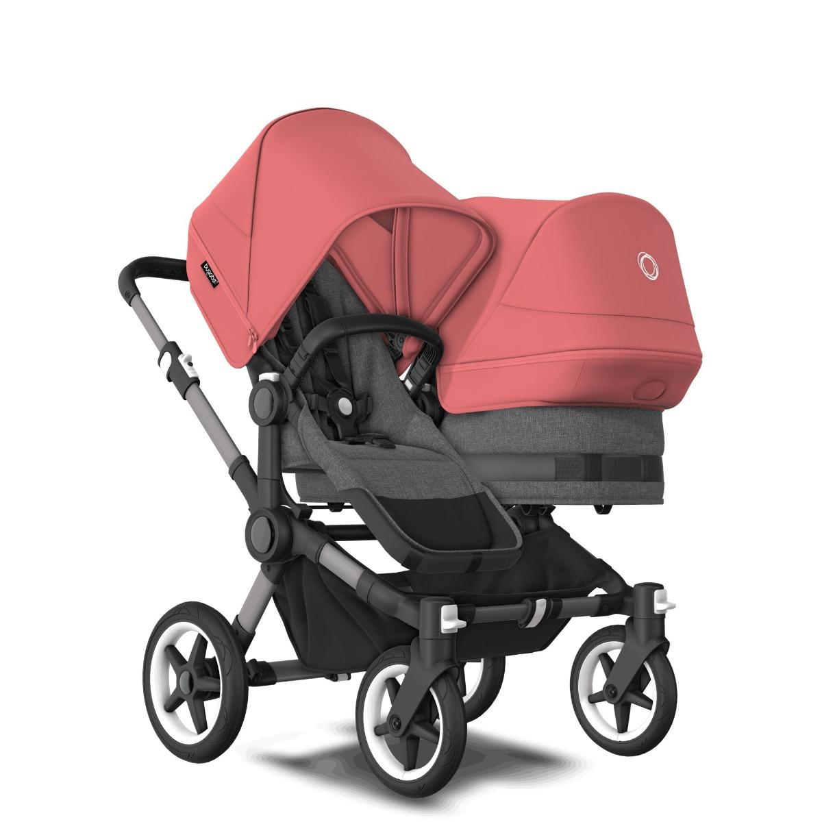 Bugaboo donkey red melange best sale