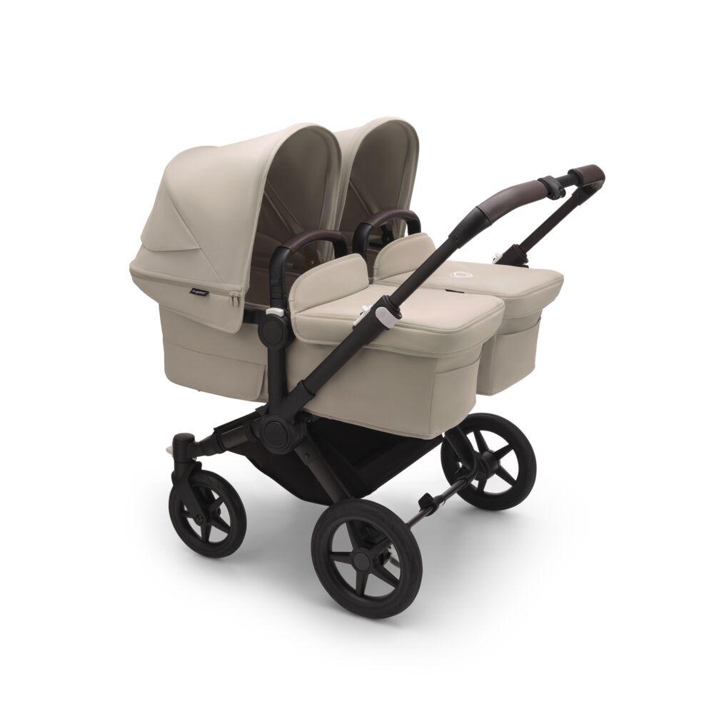 Bugaboo Donkey 5 Twin Black - Desert Taupe