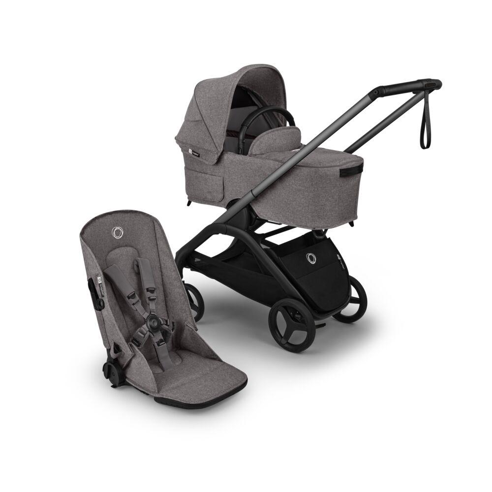 Bugaboo Dragonfly Plus Complete Base Graphite – Grey Melange Mix & Match