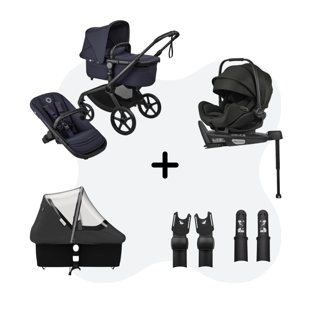 Bugaboo Fox 5 Renew 4-in-1 Travelsystem Deep Indigo Otter