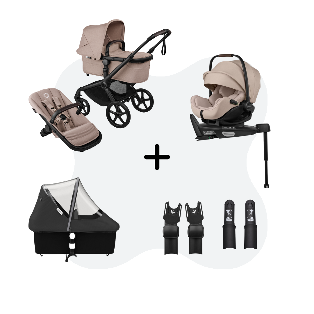 Bugaboo Fox 5 Renew 4-in-1 Travelsystem Desert Taupe Otter