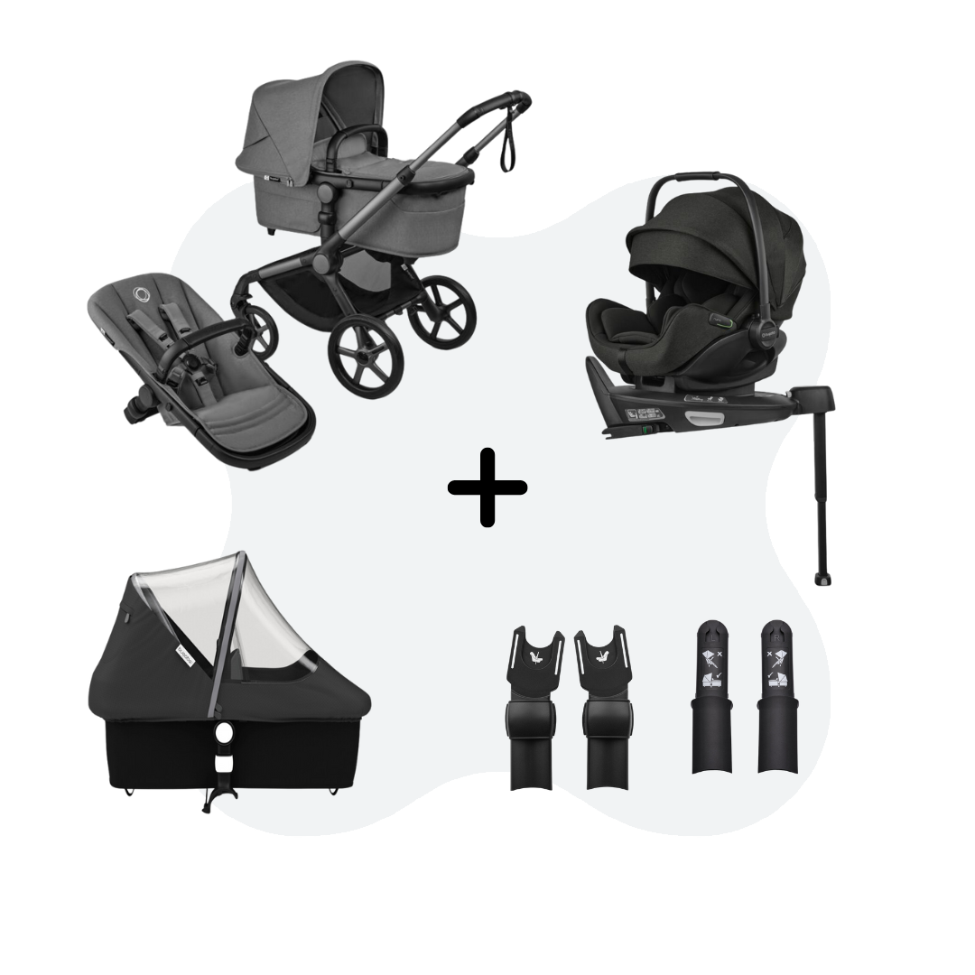 Bugaboo Fox 5 Renew 4-in-1 Travelsystem Moon Grey Otter