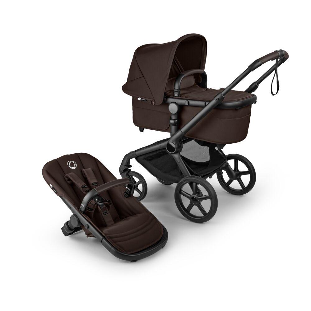 Bugaboo Fox 5 Renew Black - Cocoa Brown