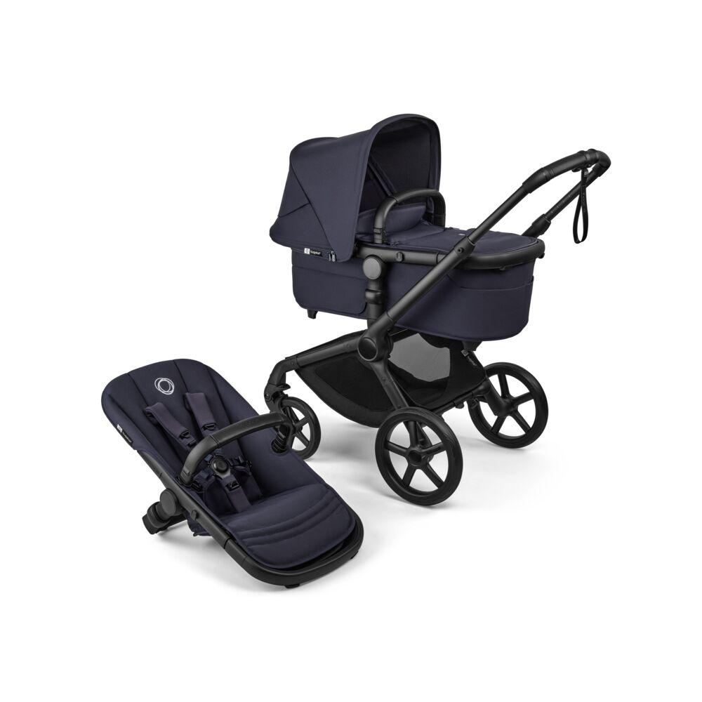 Bugaboo Fox 5 Renew Black - Deep Indigo