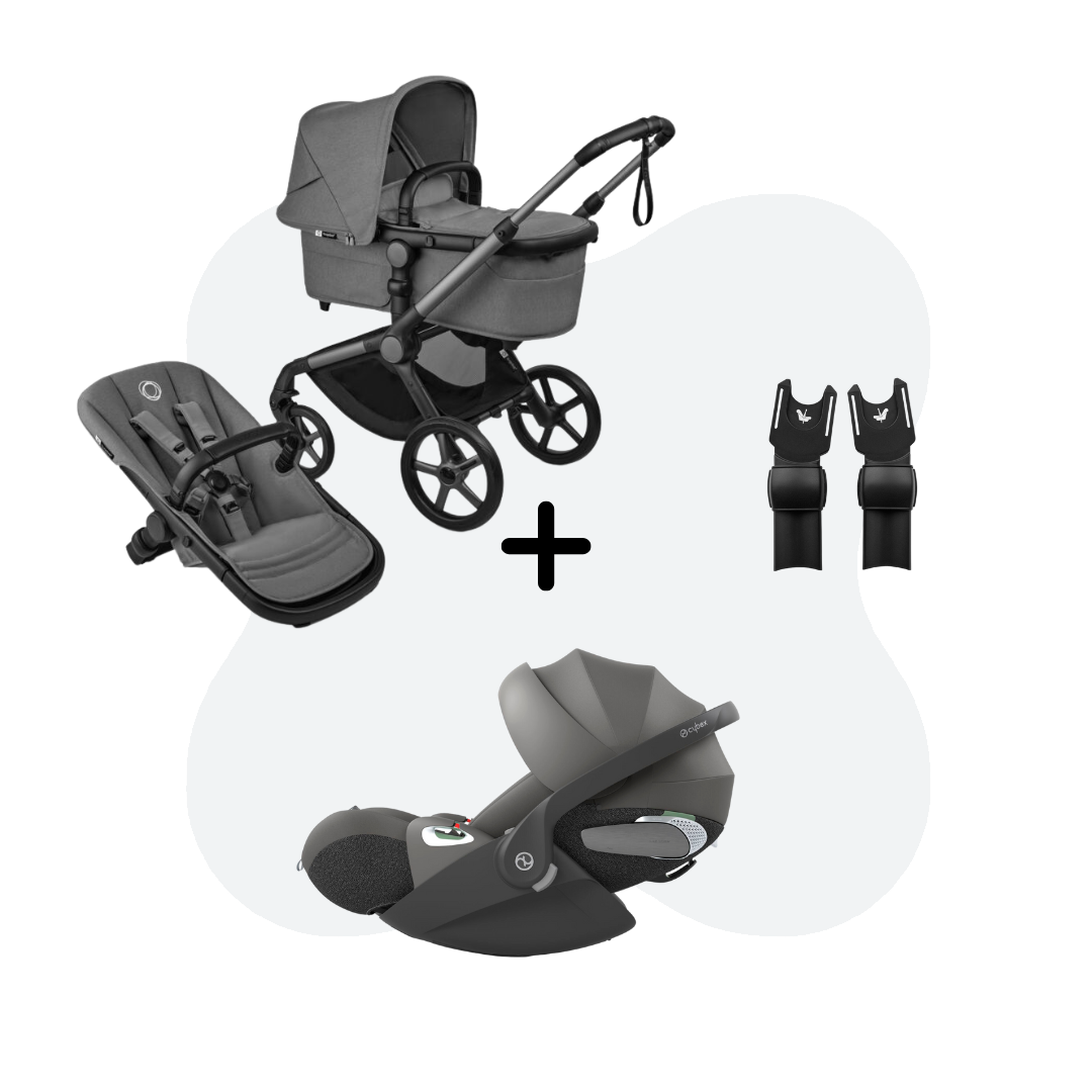 Bugaboo Fox 5 Renew Moon Grey 3in1 Travelsystem Cloud T