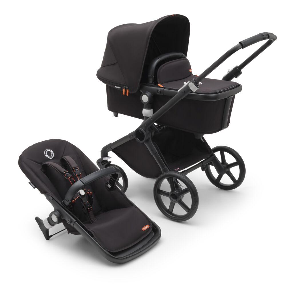 Bugaboo Fox Cub Compleet Black / Midnight Black - Midnight Black