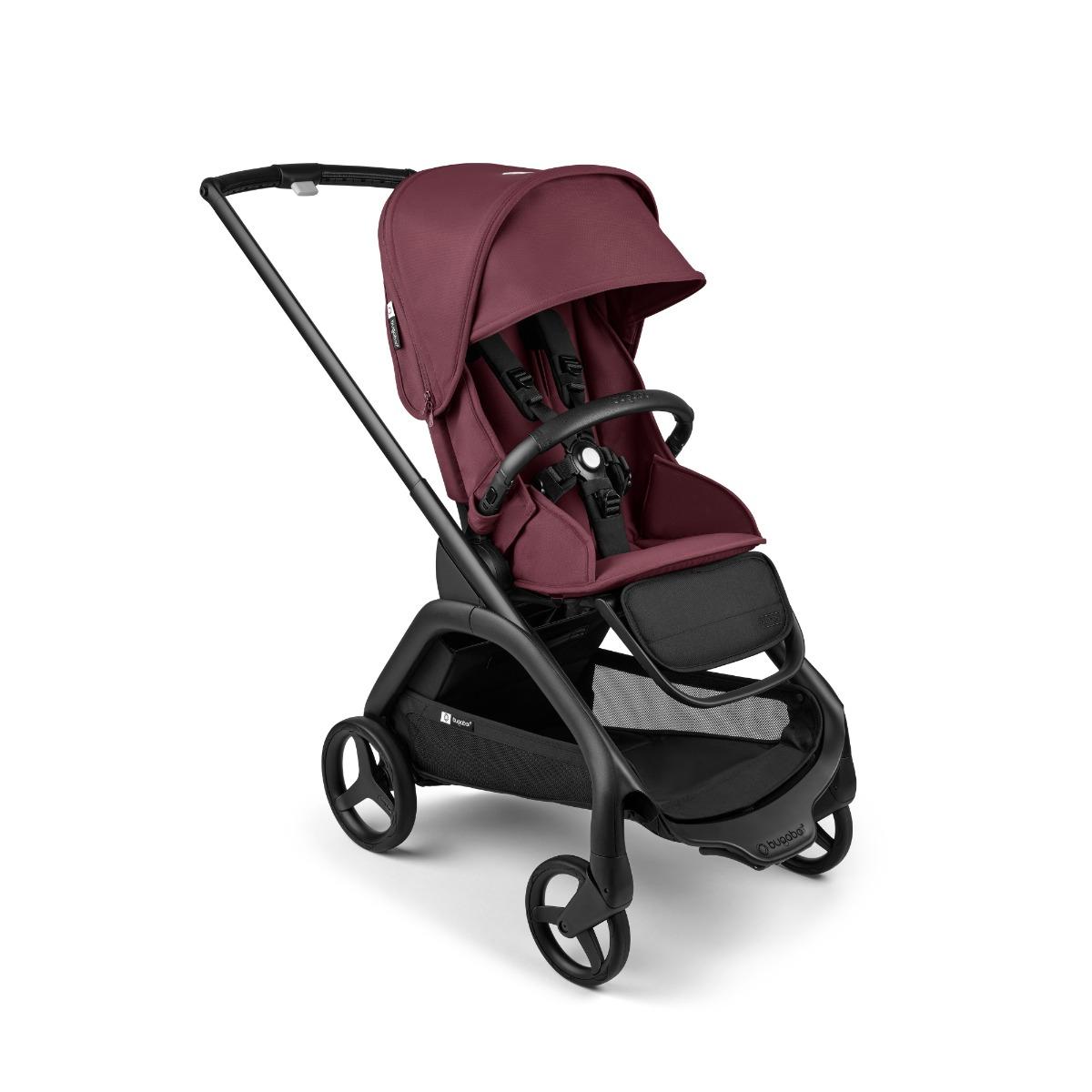 Bugaboo Dragonfly Black - Dark Cherry - Dark Cherry