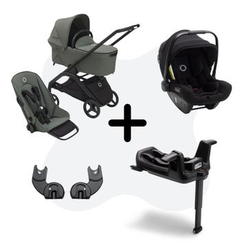 Bugaboo Dragonfly 3-in-1 Bundle Black-Forest Green