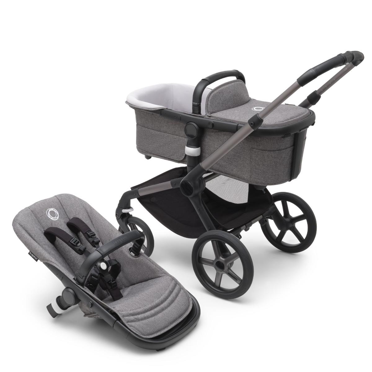 Bugaboo Fox 5 Base Graphite - Grey Melange