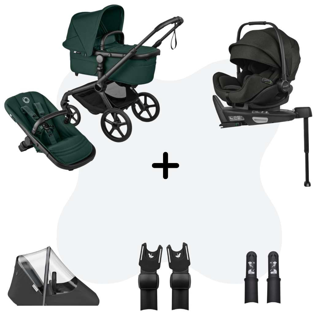 Bugaboo Fox 5 Renew 4-in-1 Travelsystem Fern Green - Otter