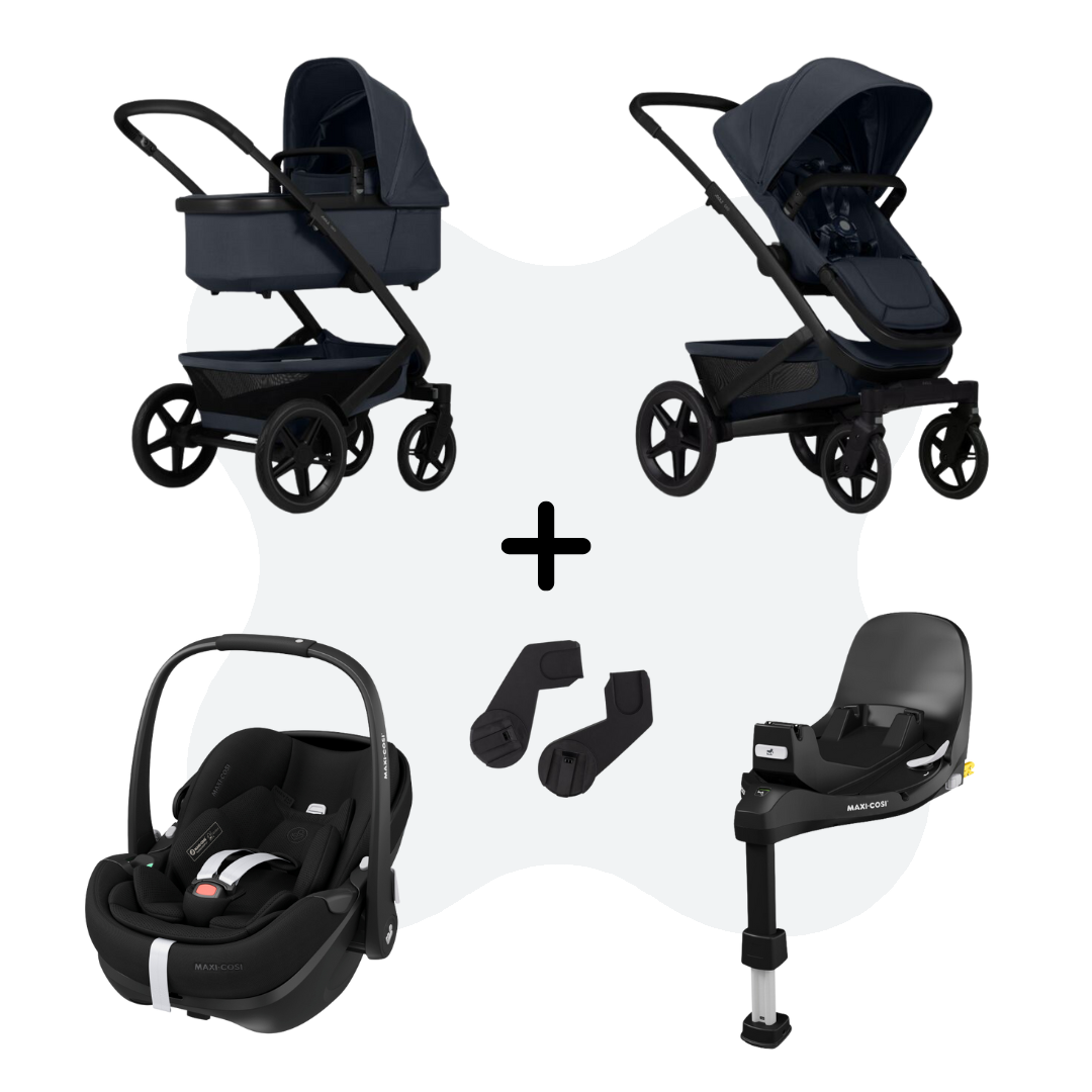 Joolz Geo 3 Dark Navy Blue 4-in-1 Travelsystem Pebble 360 Pro 2