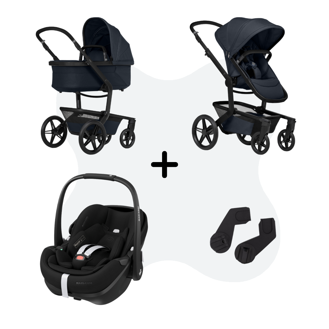 Joolz Day 5 Dark Navy Blue 3-in-1 Travelsystem Pebble 360 Pro2
