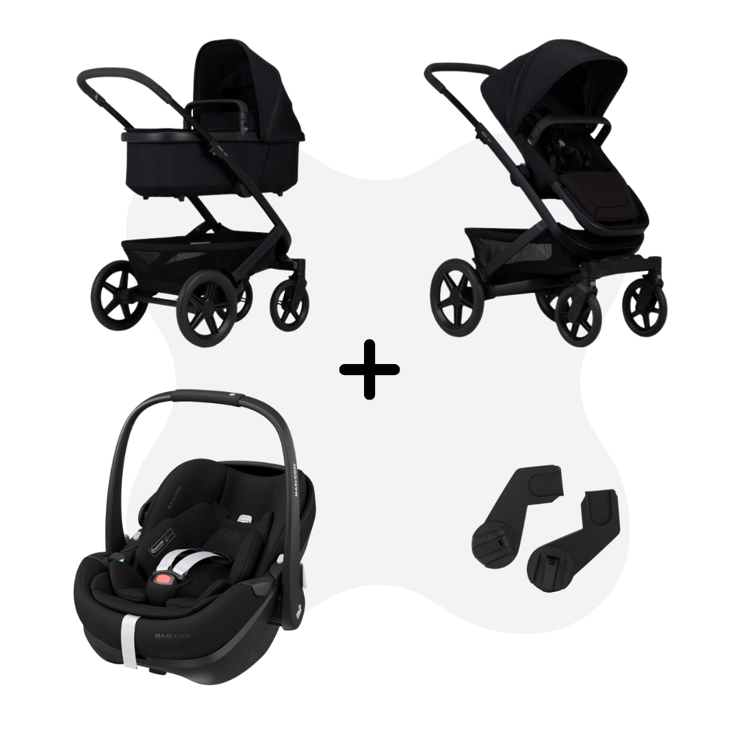 Joolz Geo 3 Space Black 3-in-1 Travelsystem Pebble 360 Pro2