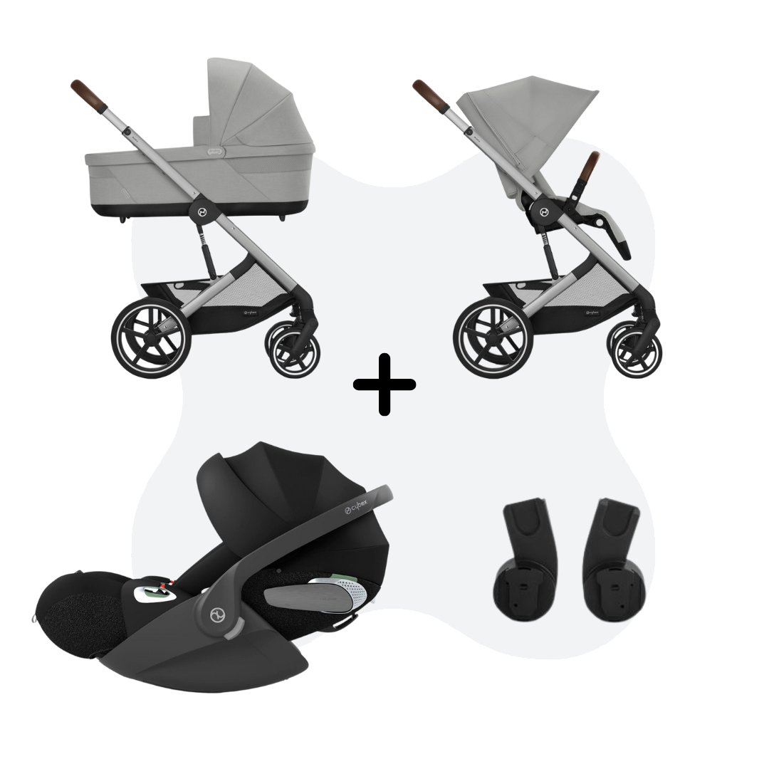 Cybex Balios S Lux 2025 Travelsystem 3in1 Stone Grey - Cloud T
