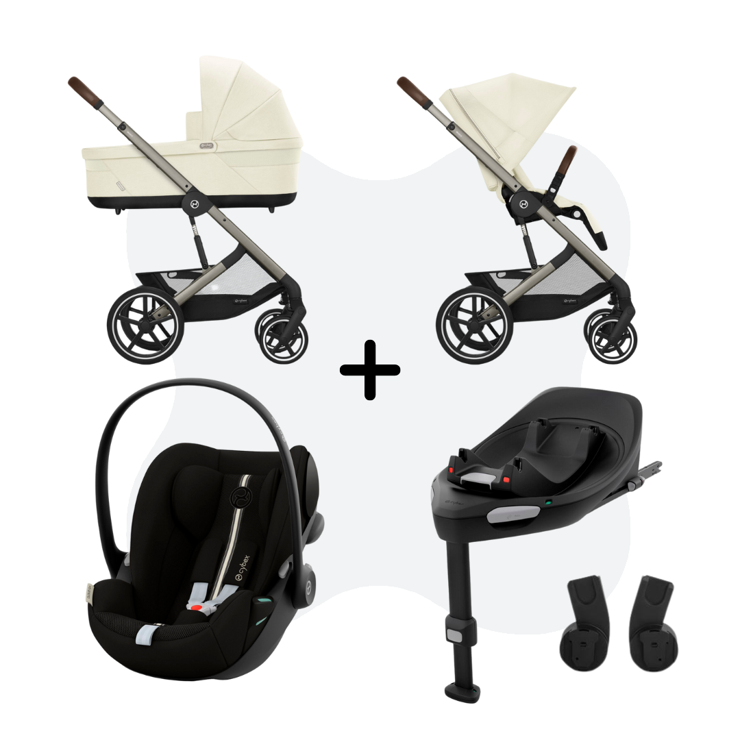 Cybex Balios Travelsystem 2025 4in1 Seashell Beige Cloud G