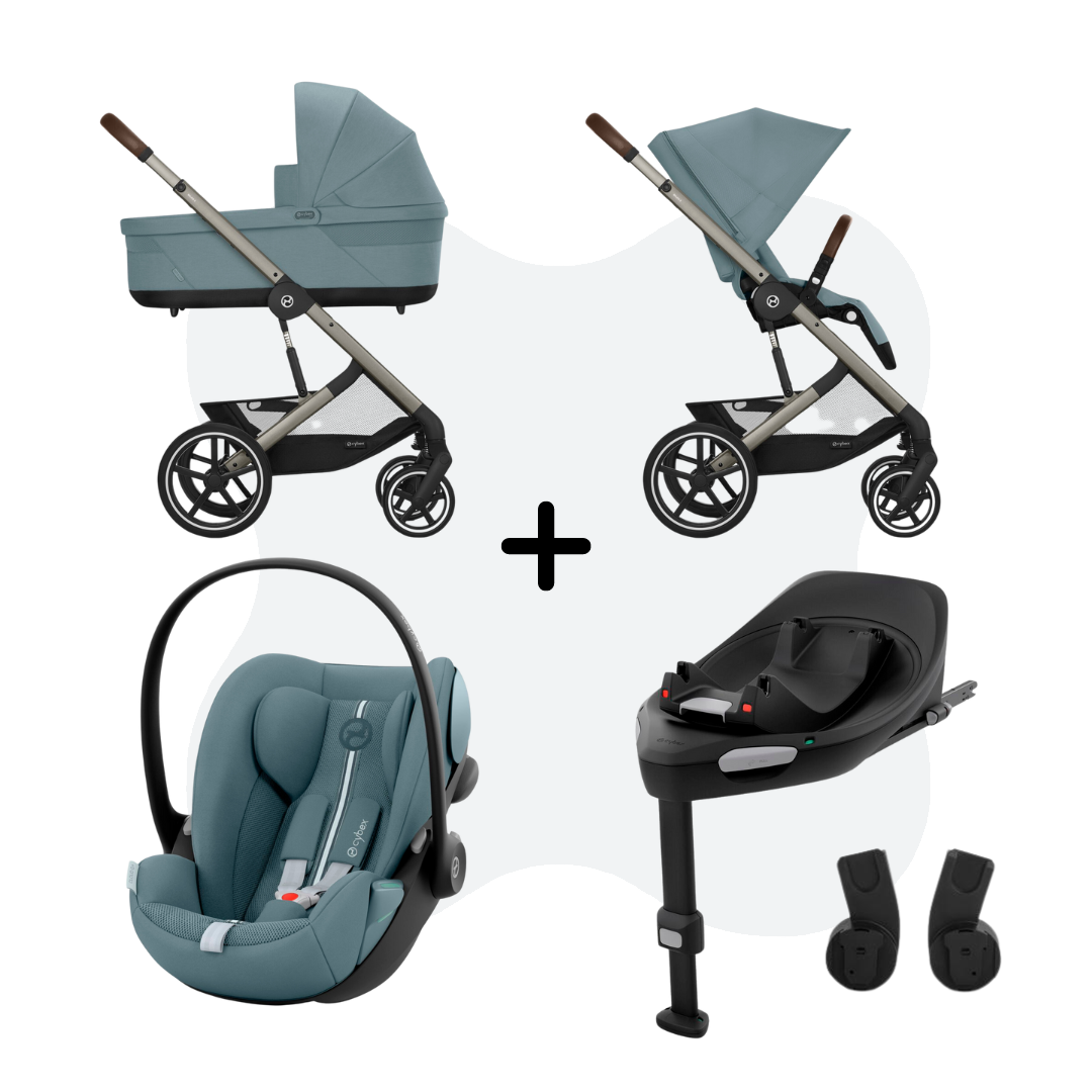 Cybex Balios Travelsystem 2025 4in1 Stormy Blue Cloud G