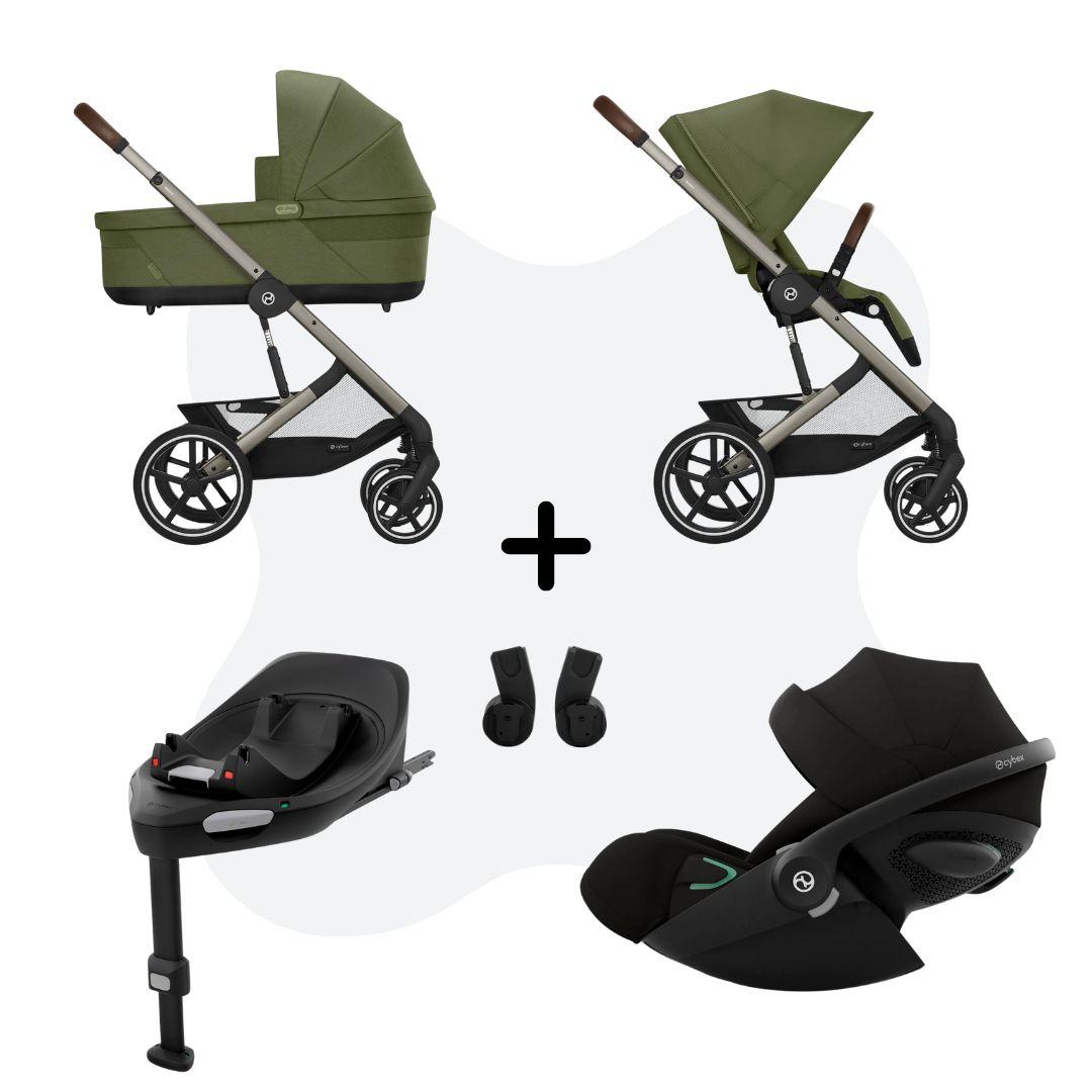 Cybex Balios S Lux 2025 Travelsystem 4in1 Moss Green Cloud G