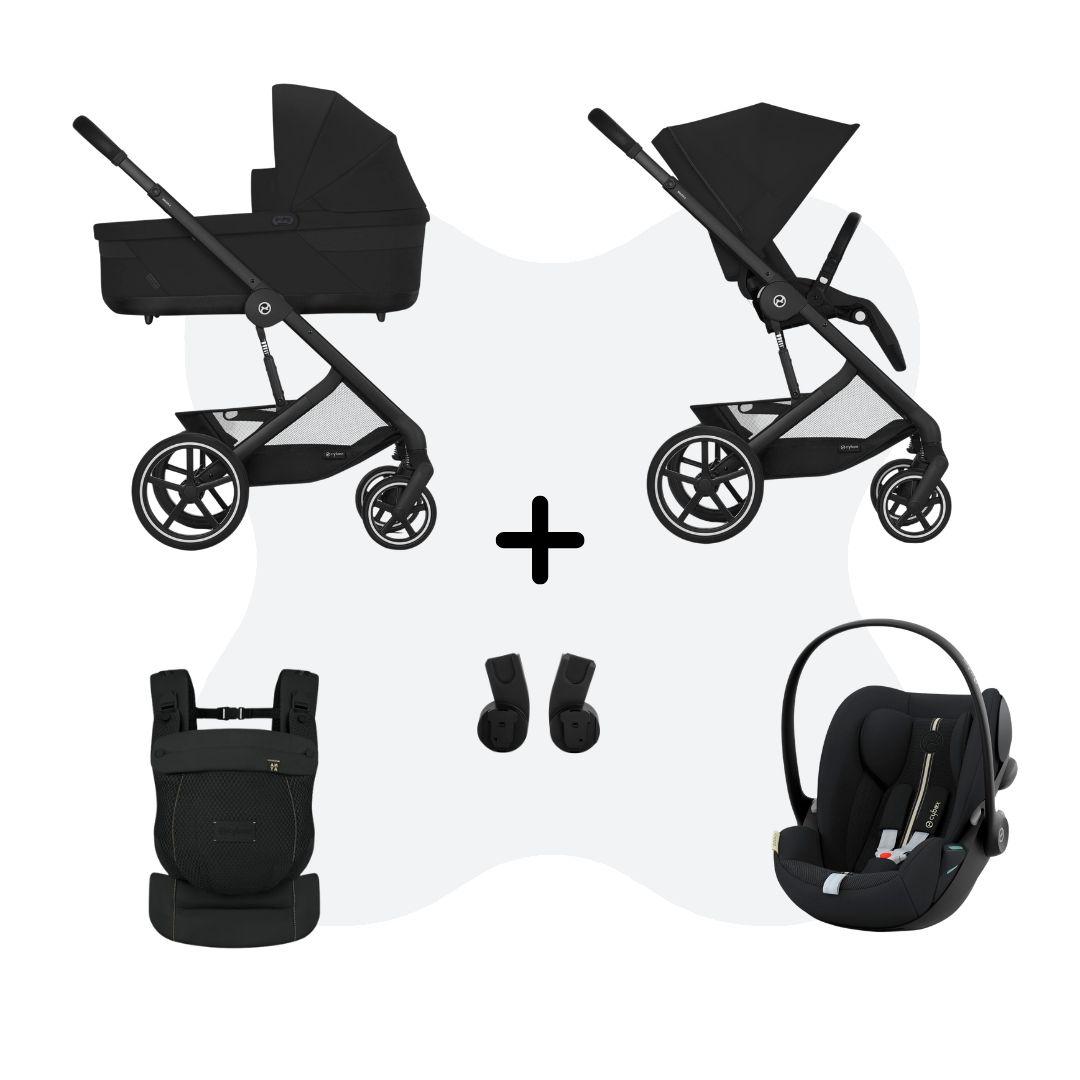 Balios S Lux 2026 Travelsystem 3in1 incl. Amya - Moon Black Cloud G