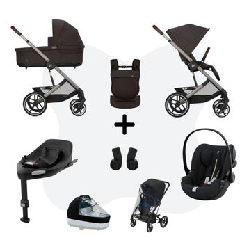 Cybex Balios S Lux 2026 Travelsystem 4in1 All Weather incl. Amya Chocolate Brown Cloud G