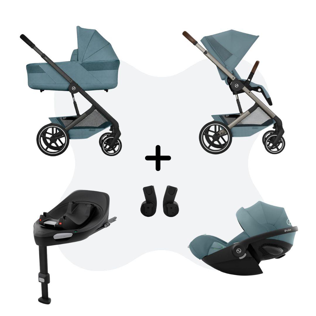 Cybex Balios S Lux Travelsystem 4 in 1 Stormy Blue Cloud G3