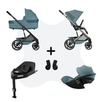 Cybex Balios S Lux Fold Travelsystem 4 in 1 Stormy Blue Cloud G3