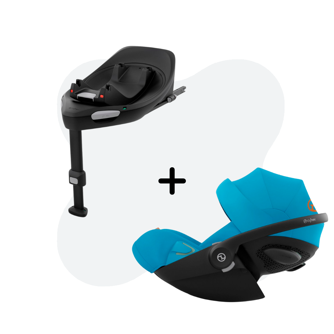 Cybex Cloud G beach Blue Plus Plus + Cybex Base G Pakket