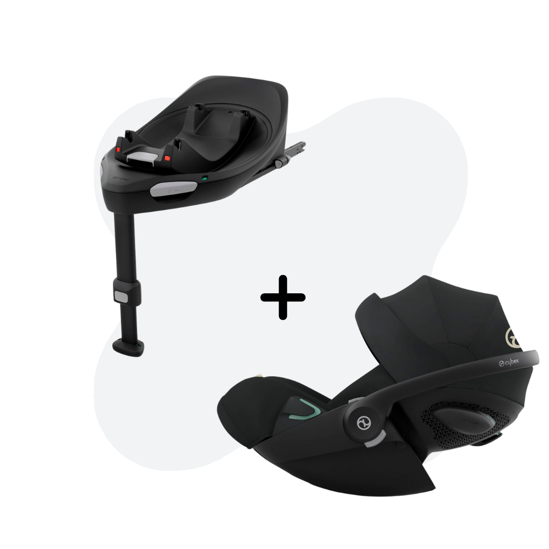 Cybex Cloud G Moon Black Plus + Cybex Base G Pakket