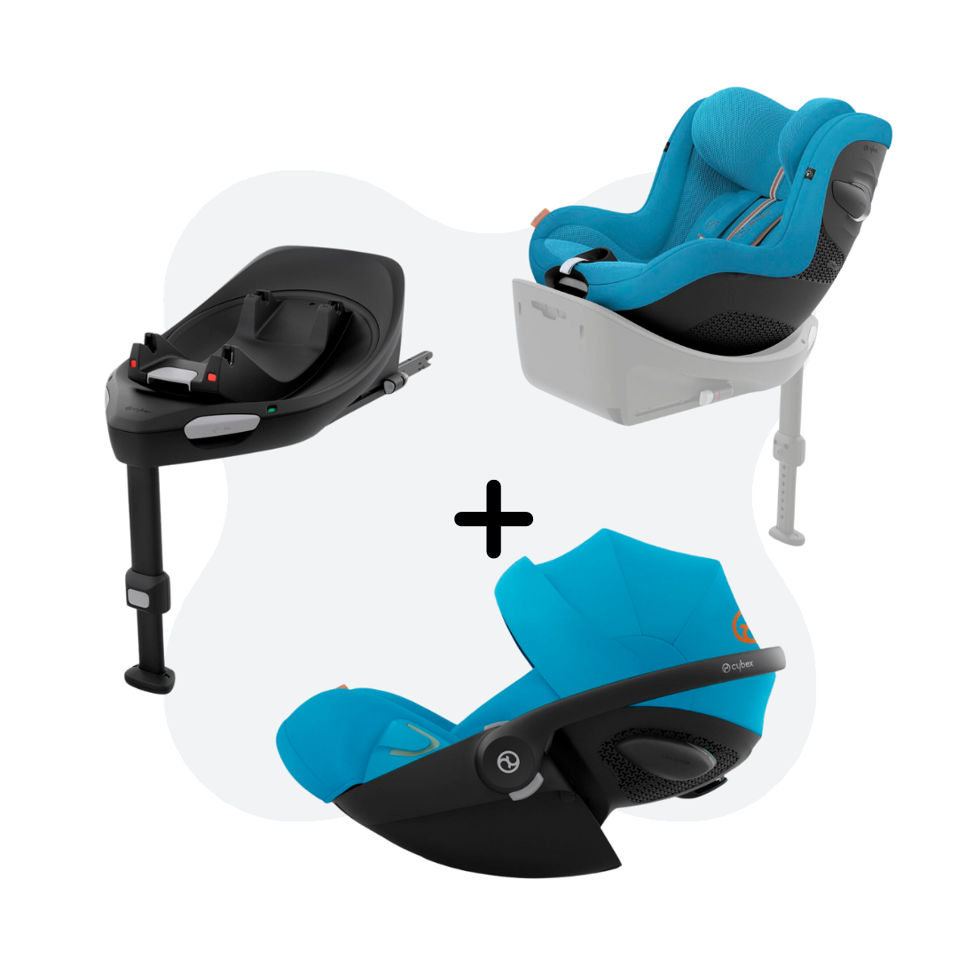 Cybex Cloud G + Sirona G + Cybex Base G Beach Blue Plus Pakket