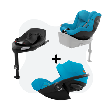 Cybex Cloud G + Sirona G + Cybex Base G Beach Blue Plus Pakket