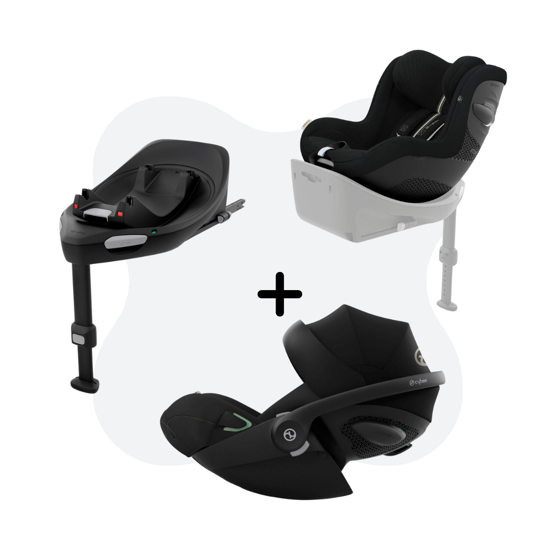 Cybex Cloud G + Sirona G + Cybex Base G Moon Black Pakket