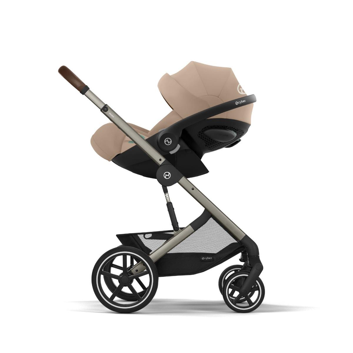 【美品】cybex cloud g i-size CYBEX Cloud G i-Size Plus Rotating Car Seat - Ocean Blue – Pramsy