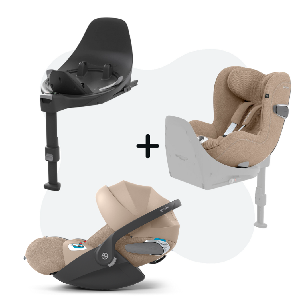Cybex Cloud T Cloud T + Sirona T Cozy Beige Plus Package Deal
