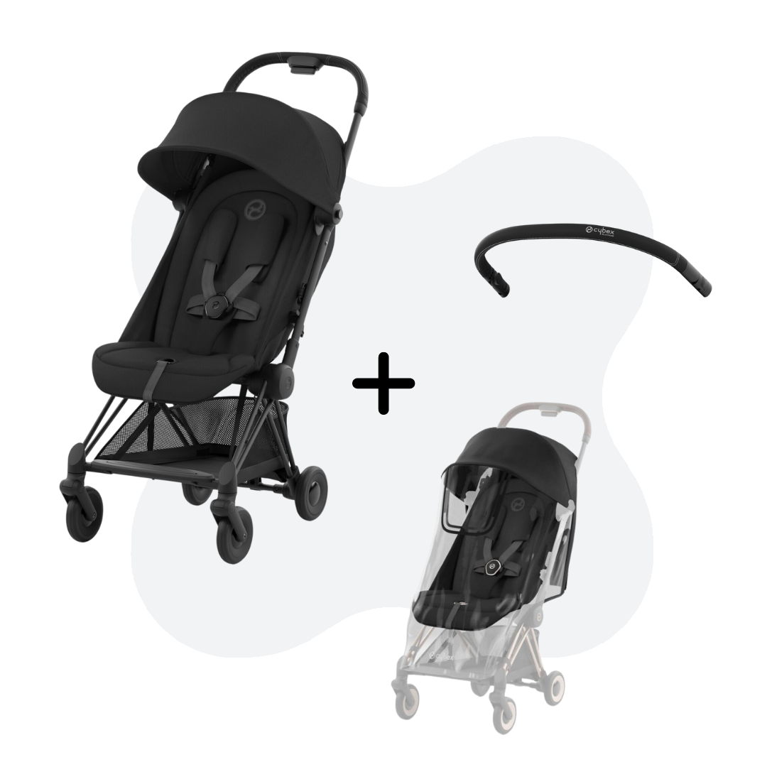 Cybex Coya Travelsystem Sepia Black - Matt Black