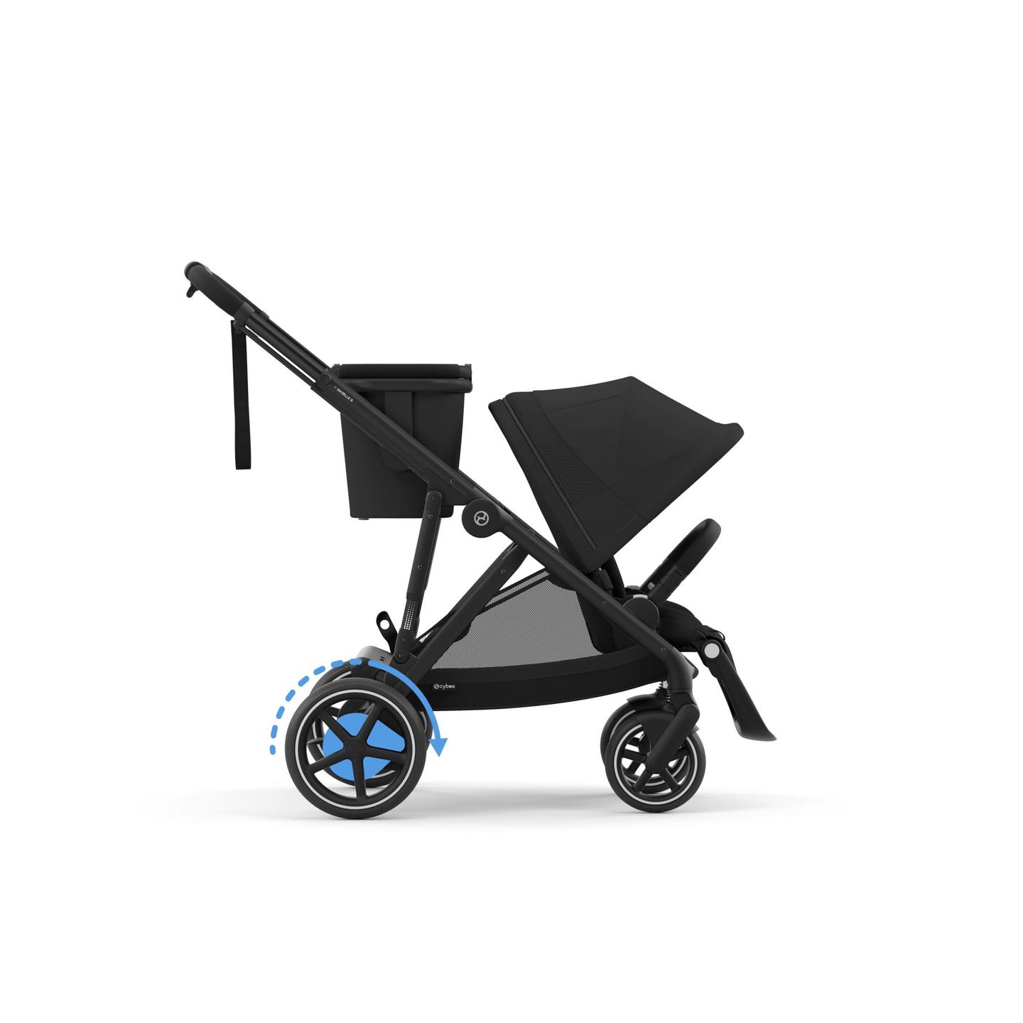 Cybex E-Gazelle Moon Black - Black Chassis