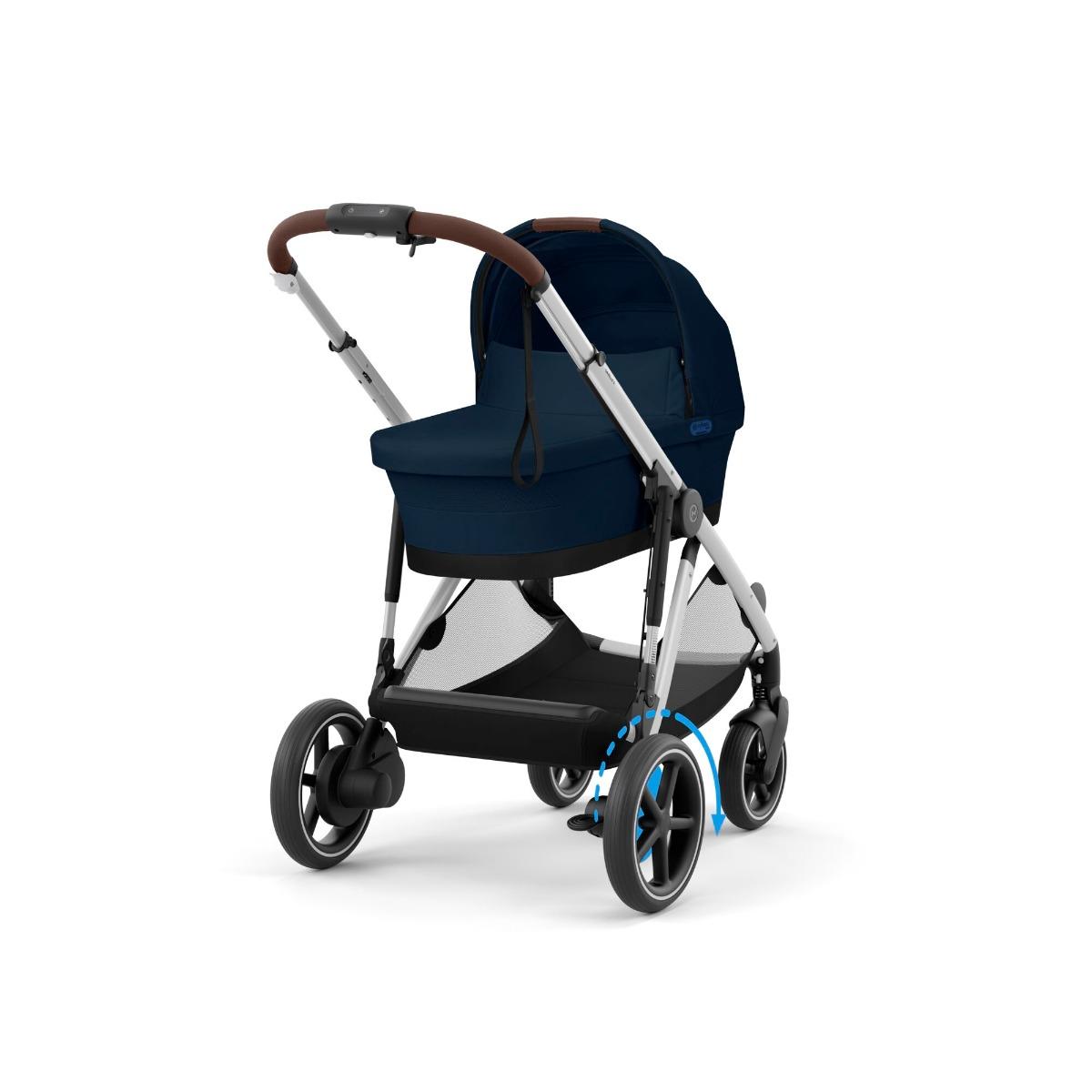 Cybex E-Gazelle S Mono Ocean Blue Compleet
