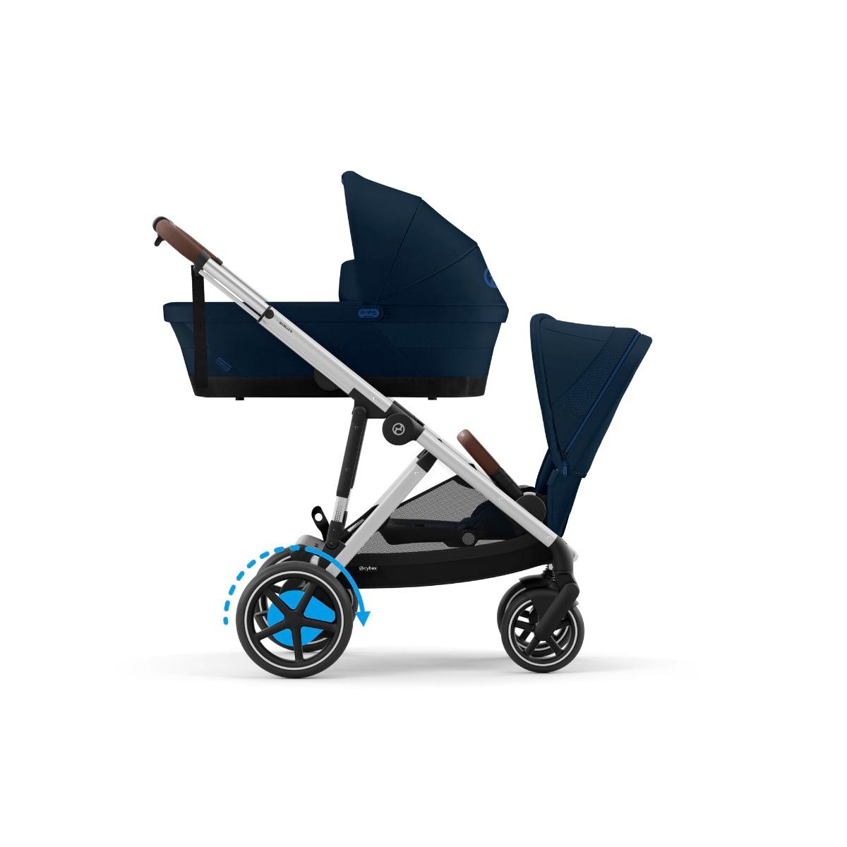 Cybex E-Gazelle S Duo Ocean Blue Compleet