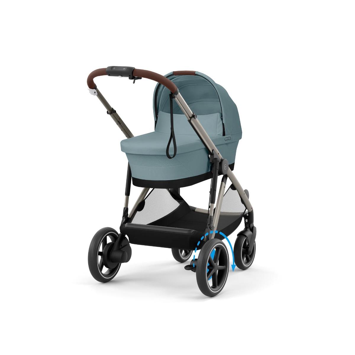 Cybex E-Gazelle S Mono Stormy Blue Compleet