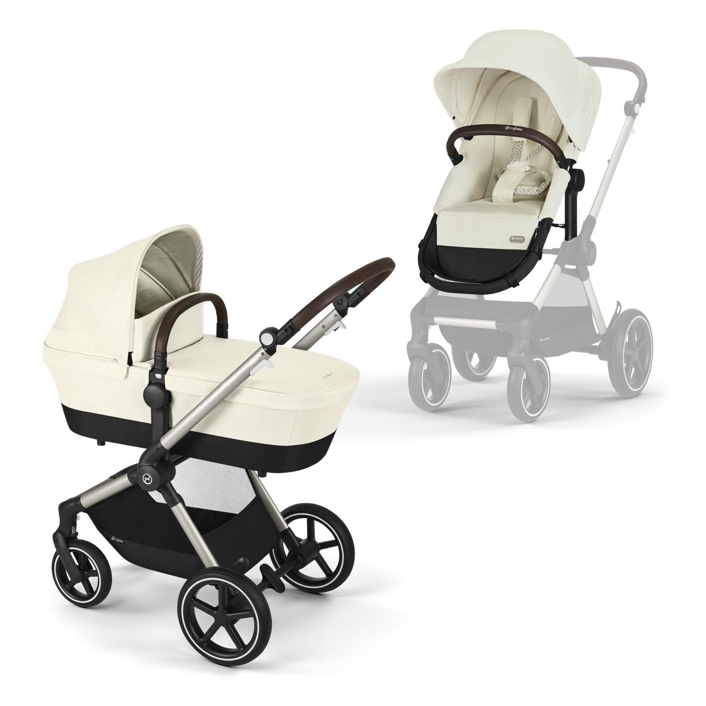 Cybex Eos Lux Seashell Beige - Taupe Frame