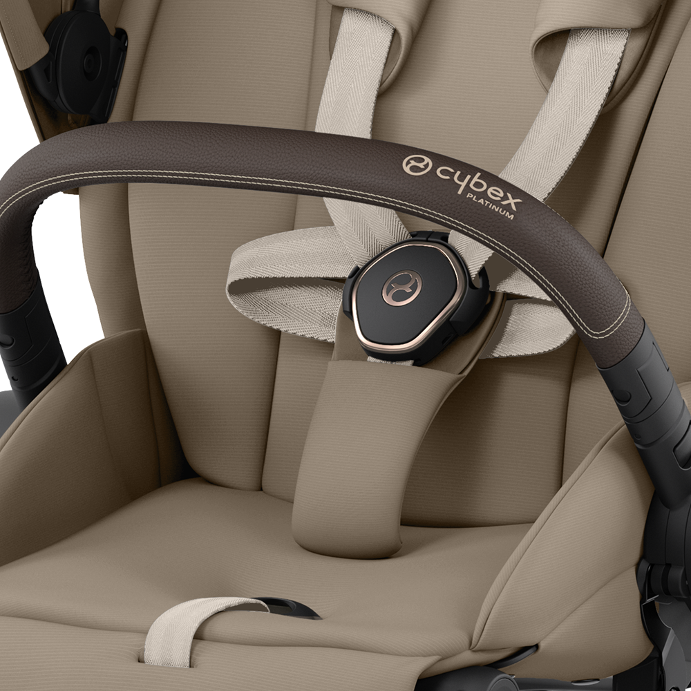 Cybex E-Priam Cozy Beige Rose Gold