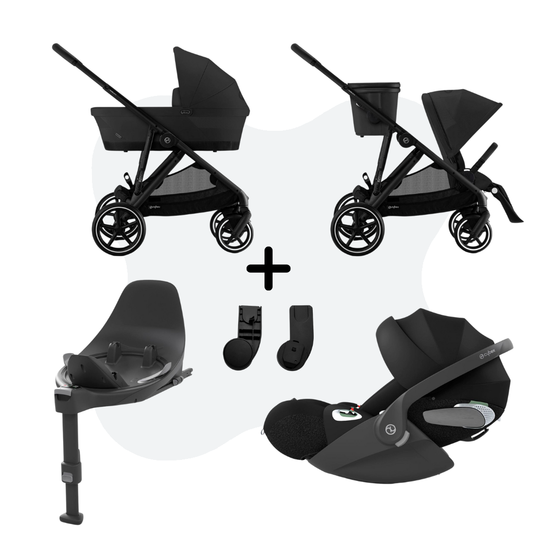 Cybex Gazelle S Mono 4in1 Travelsystem Moon Black Cloud T