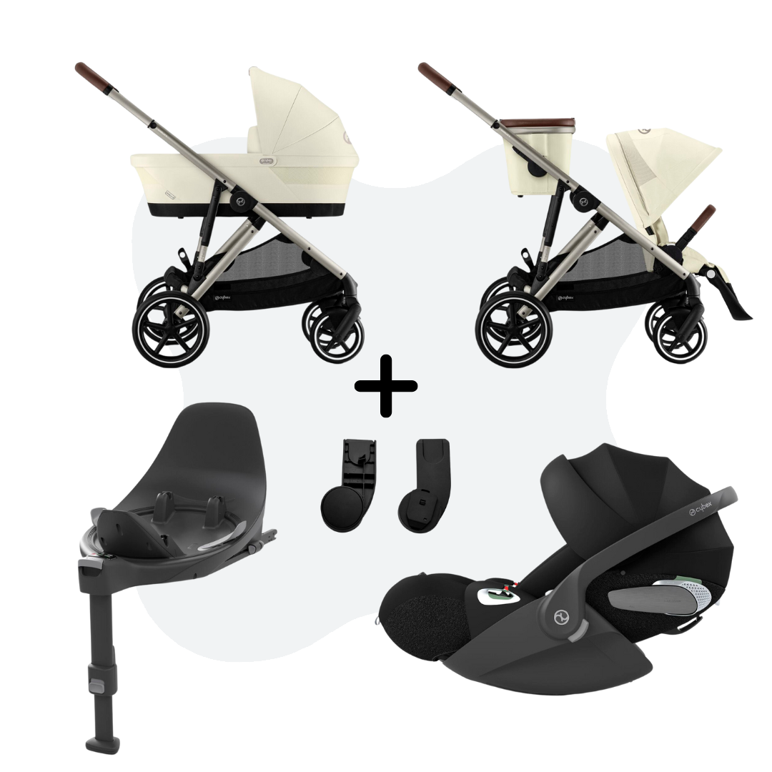 Cybex Gazelle S Mono 4in1 Travelsystem Seashell Beige Cloud T
