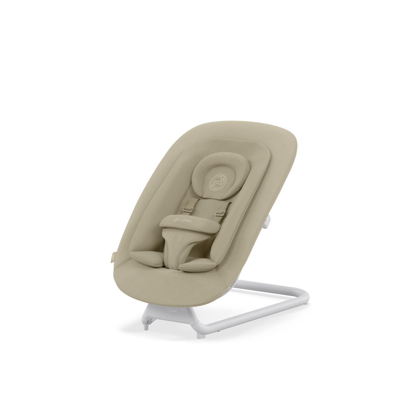 Cybex-Lemo-Bouncer-Sand-White-vooraanzicht